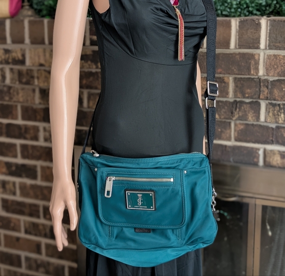 Juicy Couture Green 2012 Nylon Crossbody Bag - Picture 3 of 16